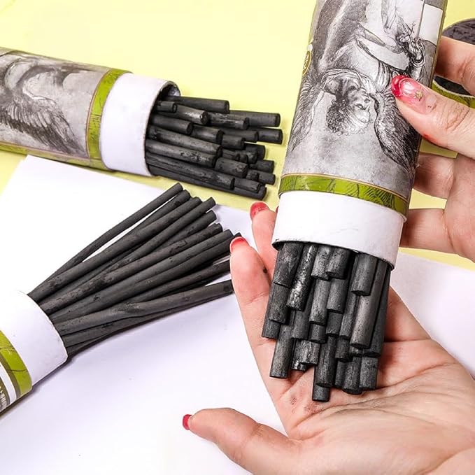 YYMIYU Drawing Pencils Set, Art Sketching Pencils Charcoal Set - Image 3