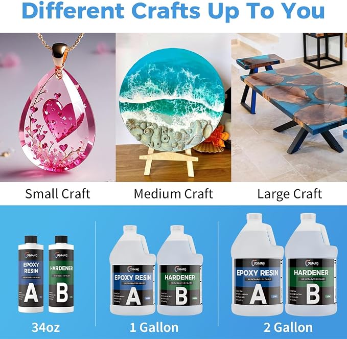 Epoxy Resin 2 Gal, Crystal Clear Epoxy Resin - Image 4
