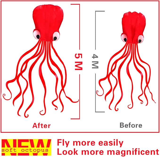 Hengda Kite Soft Octopus Kite Series, Beautiful Kite - Image 2