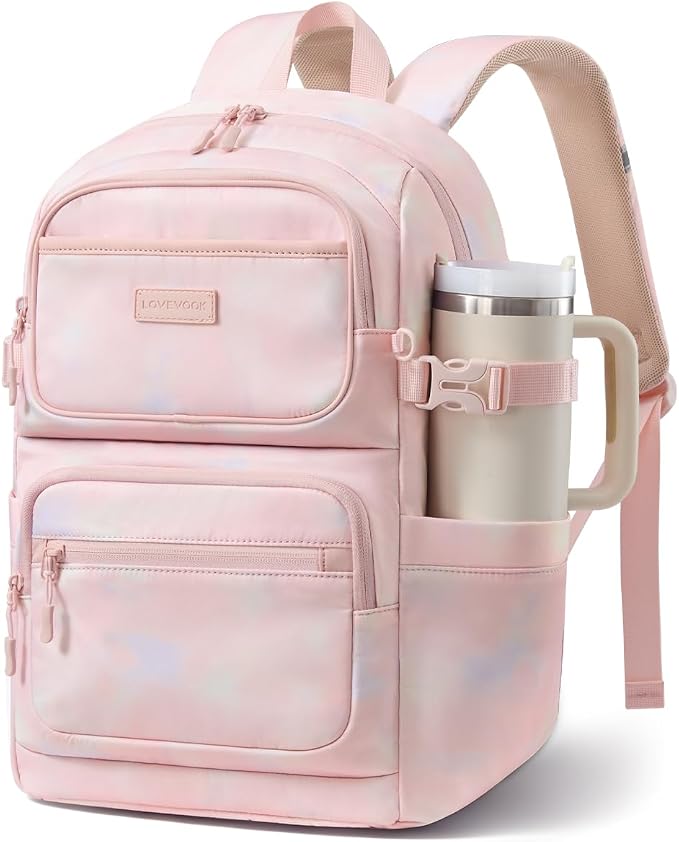 LOVEVOOK School Backpack for Teen Girls & College Students, Large Capacity by LOVEVOOK