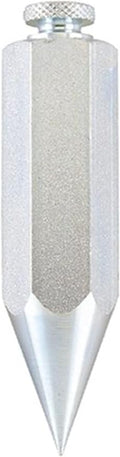 Johnson Level & Tool 012 Steel Hexagonal Plumb Bob, 12 oz., Steel Finish, 1 Pack