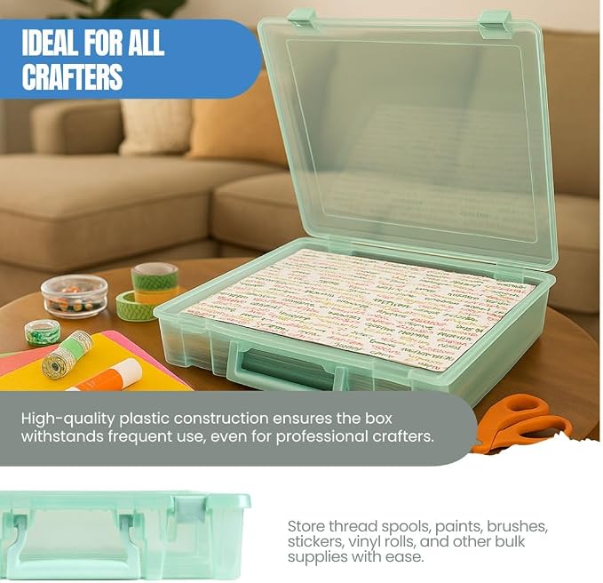 ArtBin 6955RJ Super Satchel 1-Compartment Box, Art & Craft Organizer, - Image 5
