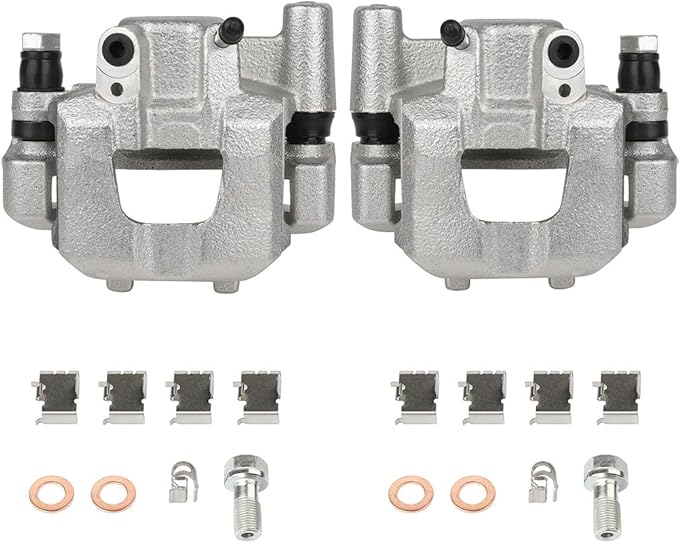 SCITOO 19B2950 19B2951 Rear Left & Right Disc Brake Calipers Assembly w/Bracket For Scion For tC 2005-2010