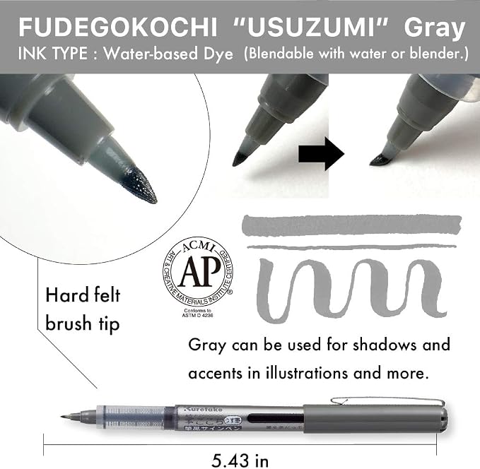 Kuretake Zig Inktober pen set, for Illustration, Manga Drawing, Lettering and - Image 5