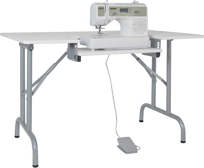 Studio Designs Folding Multipurpose Sewing & Craft Table w/ Machine Shelf by SewReadybyStudioDesigns
