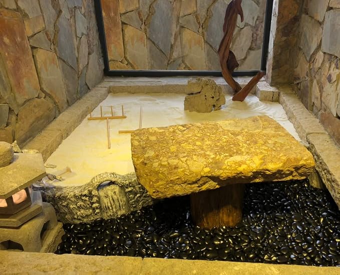 FANTIAN 10 lbs Black Rocks Pebbles - Image 8