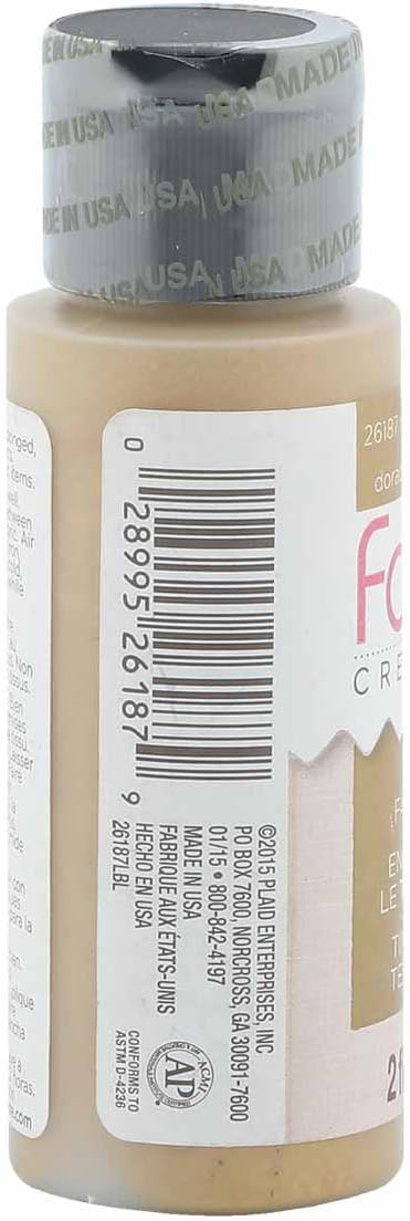 Fabric Creations Fabric Ink in Assorted Colors, Metallic Pure Gold, 2 Fl Oz - Image 4