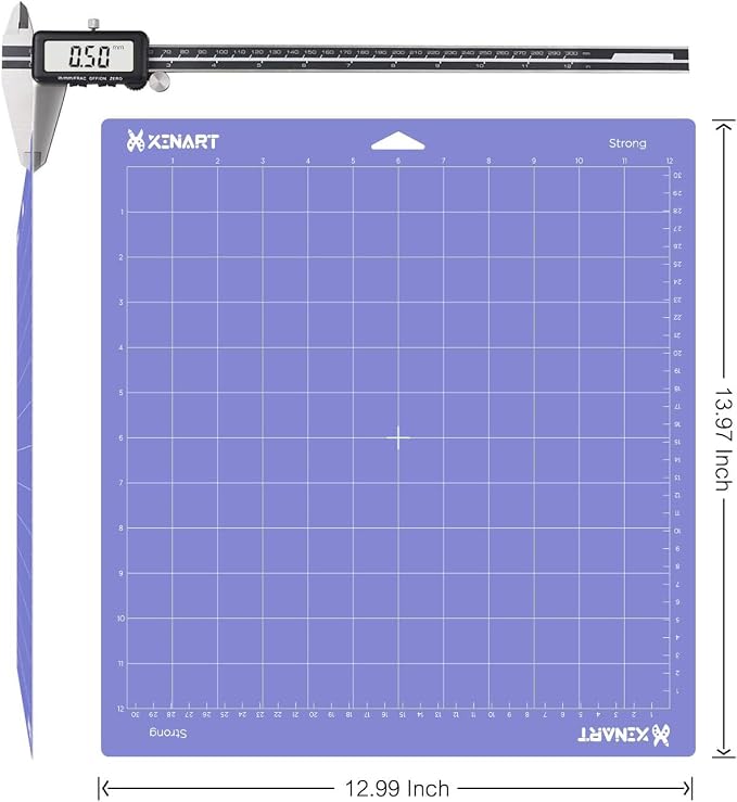 Xinart Cutting Mat for Cricut Maker 3/Maker/Explore 3/Air 2, Strong Adhesive - Image 7