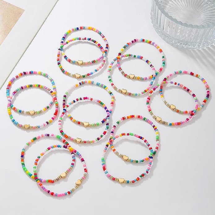 Friendship Bracelets Boho Stackable Bracelets - Image 3