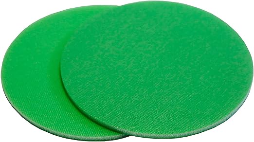 Abrasilk 6 Inch Auto Body Hook and Loop Sanding Discs (4000 Grit, 10 Pack)