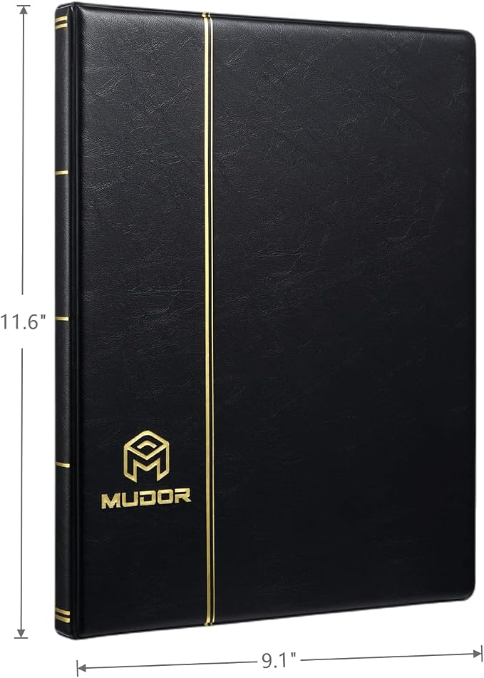 MUDOR 6 Rows Stamp Collection Book, Stamp Albums - Image 2