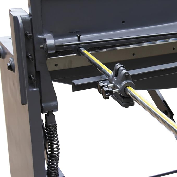 KAKA INDUSTRIAL Stomp Shear Machine - 52-Inch Heavy Duty Sheet Metal Shears for Cutting 16 Gauge Steel, 14-gauge Aluminum and Copper,Q01-5216 Foot Pedal Operated