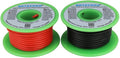 BNTECHGO 18 Gauge Silicone Wire Spool red 25ft and Black 25ft Flexible 18 AWG Stranded Tinned Copper Wire