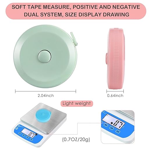 16 Pack Tape Measure, 60 Inch/150cm Retractable Body Measuring Tape - Yellow Soft Sewing Tape for Tailor, Craft & Cloth Measurements