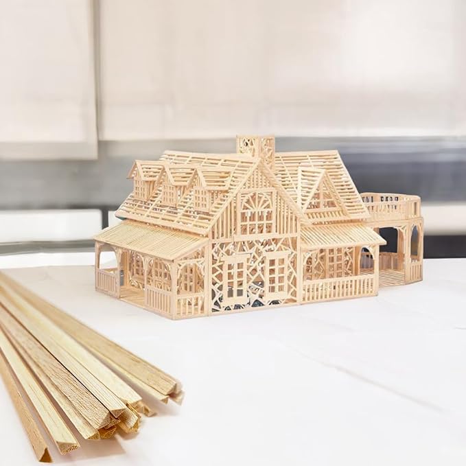 Proartek PK00040 Model BWH003X010 Pack of 10 Balsa Wood Sheets, and - Image 4