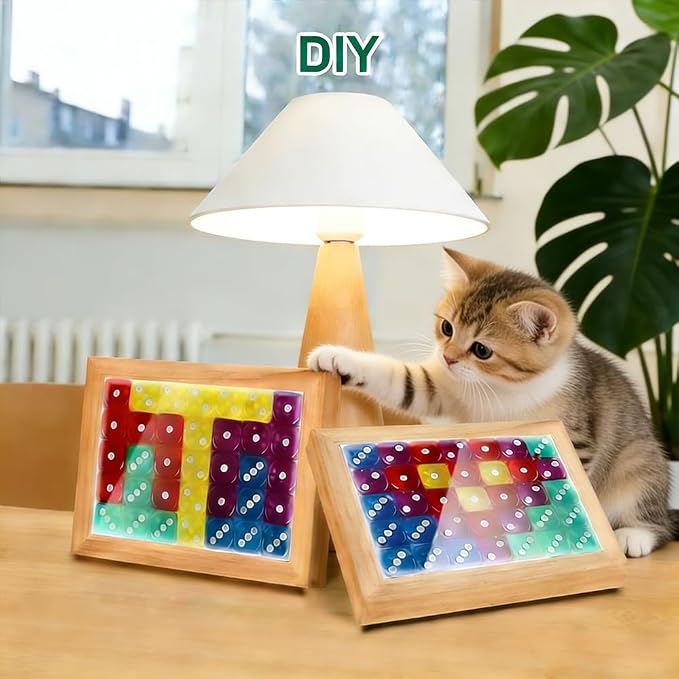 50 Pieces Dice Set, 14mm 6 Sided Colored Dice - Image 6