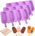 Sakolla 3 Pcs 4 Cavity Popsicle Silicone Molds by Sakolla