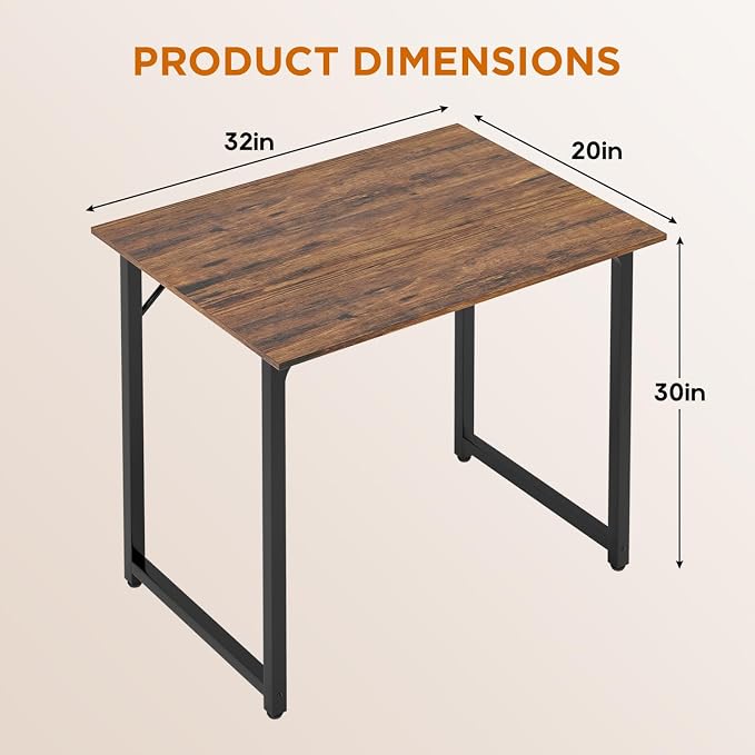 PayLessHere | 32 Inch Computer Desk | Vintage | Office Desk - Image 3
