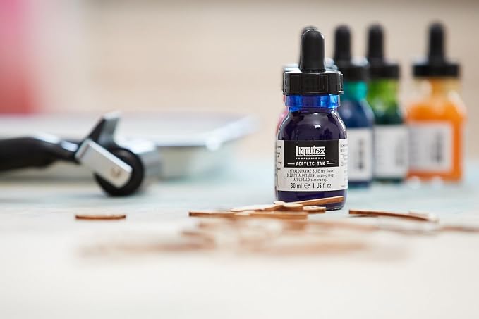 Liquitex Professional Acrylic Ink, Essential Color Set - Image 8