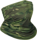 Achiou Cooling Neck Gaiter Face Cover Scarf, UV Protection Mask for Men and Women,Soft Windproof, Hiking Cycling Running