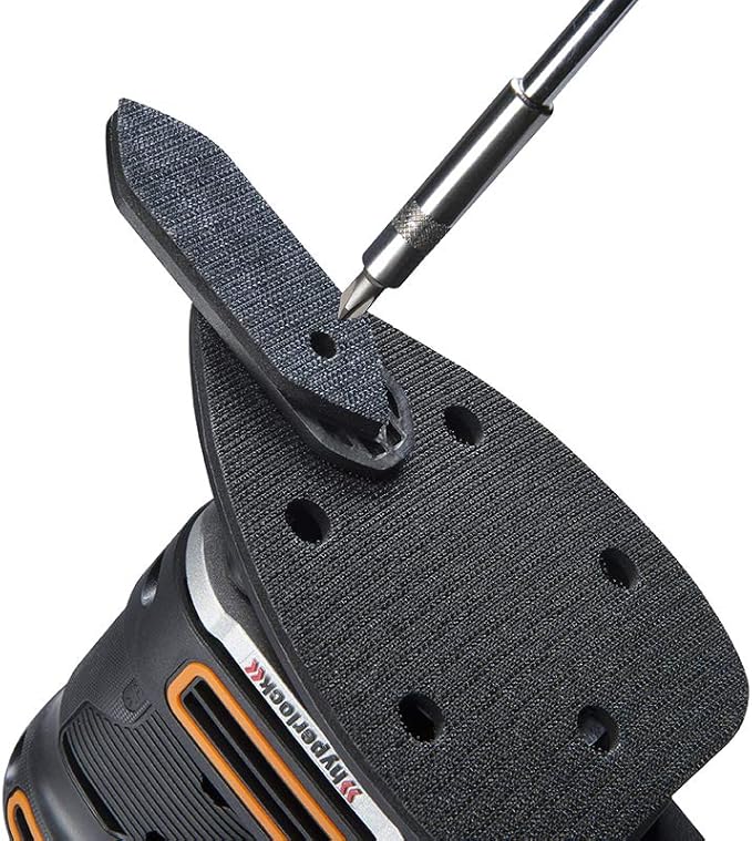 WORX 20V Random Orbital Sander, 5-in-1 Cordless Multi-Sander,Electric Sander with Battery and Charger, WX820L