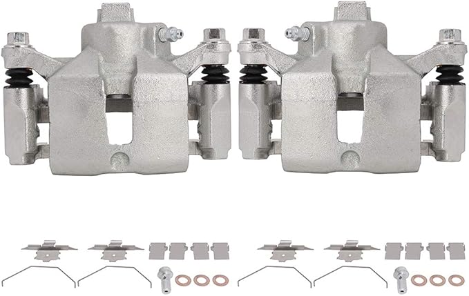 SCITOO 18B4644 18B4645 Rear Left & Right Brake Calipers w/Bracket For Buick For Regal,For Chevy For Impala/For Monte Carlo,For Oldsmobile For Intrigue,For Pontiac For Grand Prix
