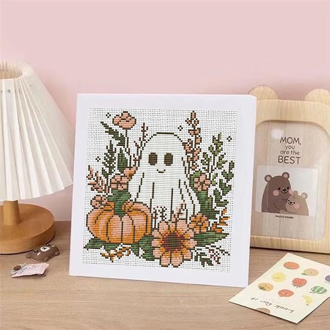 Ghost Flower Stamped Cross Stitch Kits - Image 7