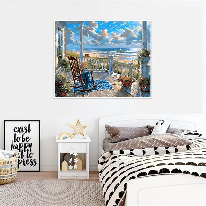 Clendo Landscape Paint by Numbers Kit - Image 5