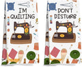 Quilters Gifts Kitchen Towels, Sewing Quilting Lovers Gifts Kitchen Towels by Unknown
