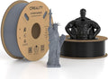 Creality Hyper PLA Filament 1.75mm Black & Grey 2KG, 30-600mm/s High Speed PLA 3D Printer Filament, 2 Pack 1kg Spool(2.2lbs) PLA, Dimensional Accuracy +/-0.02mm, Fit Most FDM 3D Printer