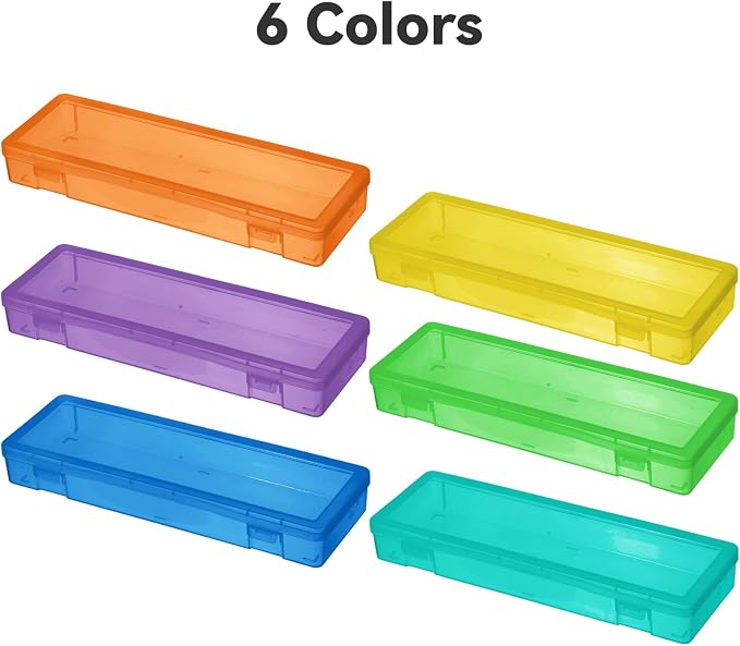 novelinks Plastic Pencil Boxes and Small Plastic Containers - Image 7