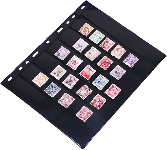 10 Sheets Stamp Pages Collector Stamp Album Page Stamp Pages - Image 3