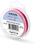 Artistic Wire, 20 Gauge Tarnish Resistant Colored Copper Craft Wire, 15 yd by ArtisticWire