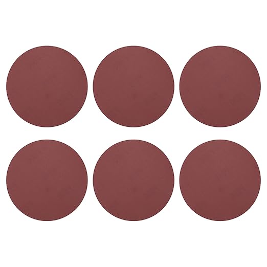 HARFINGTON 30 Pcs 7 Inch Sanding Disc 800 Grit Hook and Loop Sandpaper Random Orbital Sander Pads for Woodworking Automotive Metal Polishing