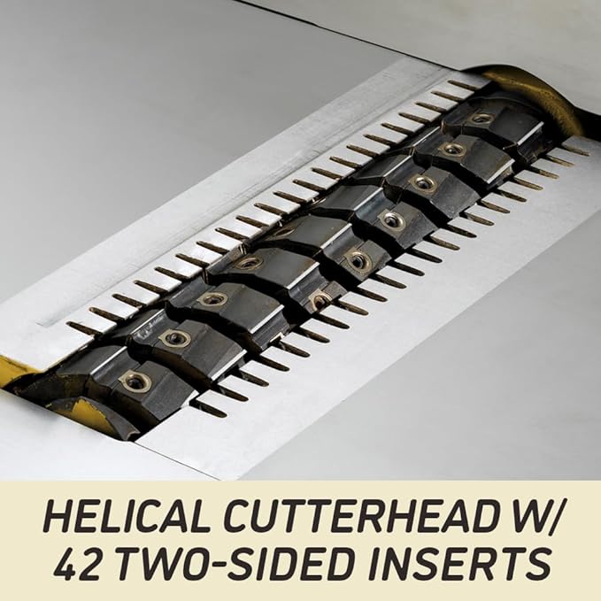 Powermatic 12-Inch Parallelogram Jointer, Helical Cutterhead, 3 HP, 230V 1Ph (Model 1285)