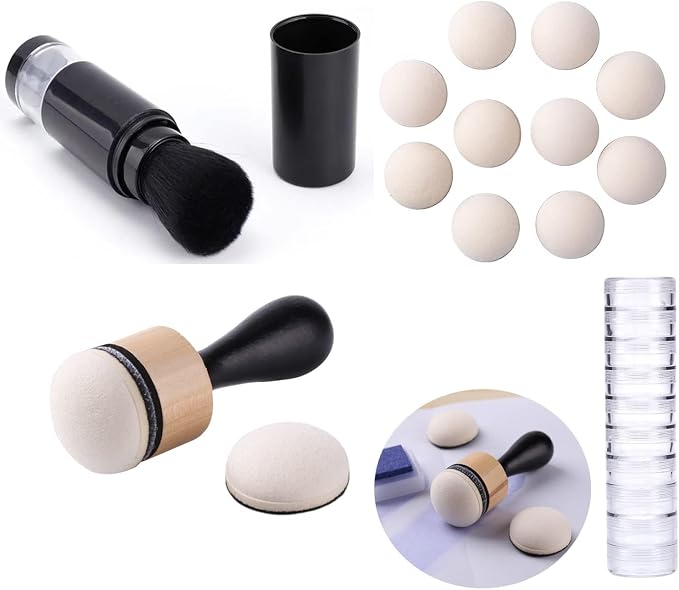 Embossing Powder Tool Mini Ink Paints Mixing Blending Tool Paint by BAOFALI