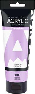 AUREUO Light Violet Acrylic Paint, 4 Fl Oz / 120ml Single Tube, Rich Pigment by AUREUO