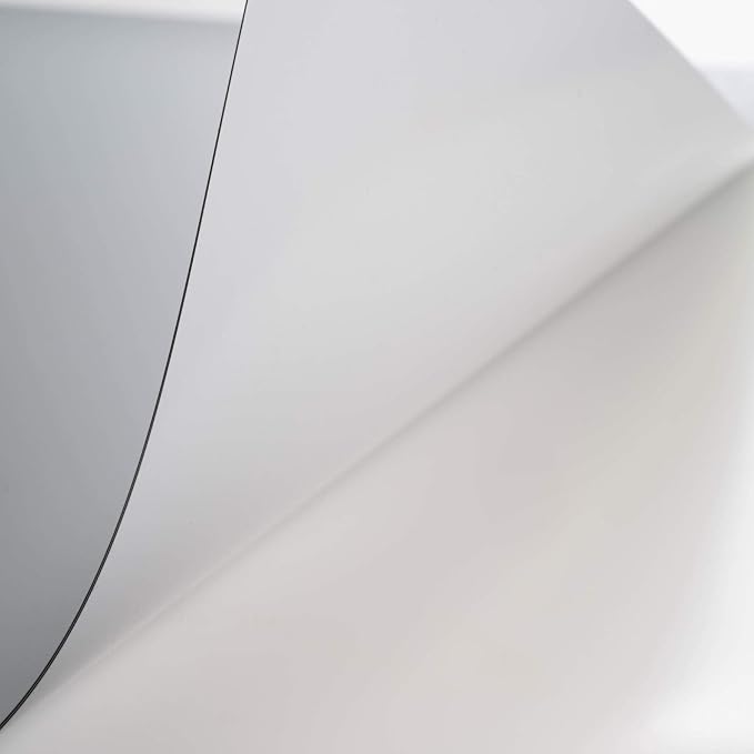 Pacific Arc Vinyl Board Cover. Self Healing and Stain Resistant Gray/White Sheet - Image 7