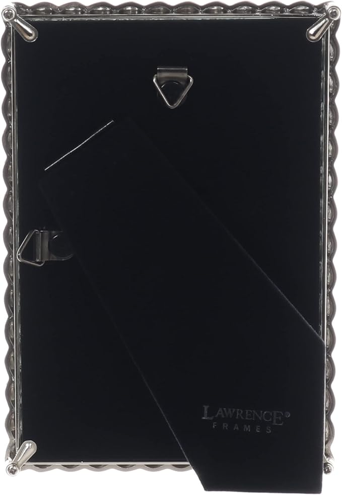 Lawrence Frames Metal Frame, Rope Design, Brushed Nickel - Image 4