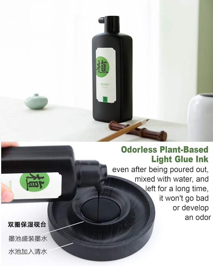 Calligraphy and Sumi Liquid Ink, Odorless Chinese Ink - Image 3