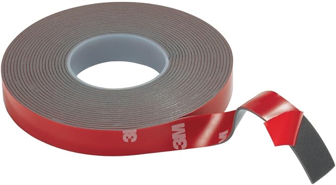 3M Super-Strength Molding Tape, 1/2 in x 15 ft, High Strength Double-Sided - Image 3