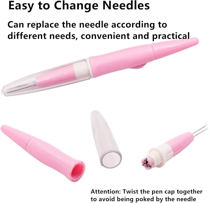 2 Pack Pen Style Wool Felting Tool Set | Each - Image 4