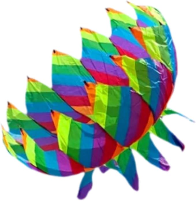Big Kite Rotating Kite Giant Easy to Fly Soft Lotus-Shaped Soft Kite Flying - Image 7