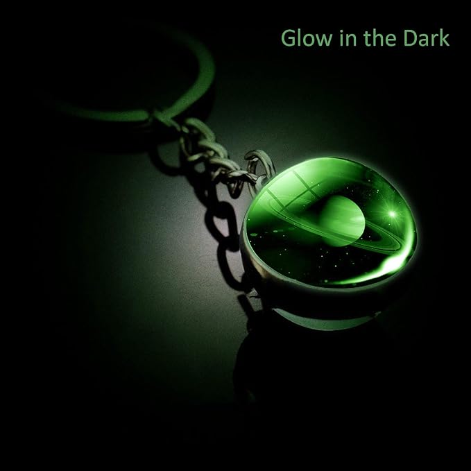 JWPavilion Solar System Planet keychain Accessories Pendant Glow In The Dark - Image 4