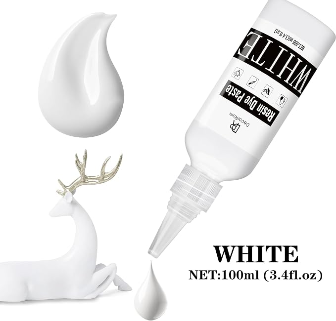 White Epoxy Resin Pigment Paste - Image 2