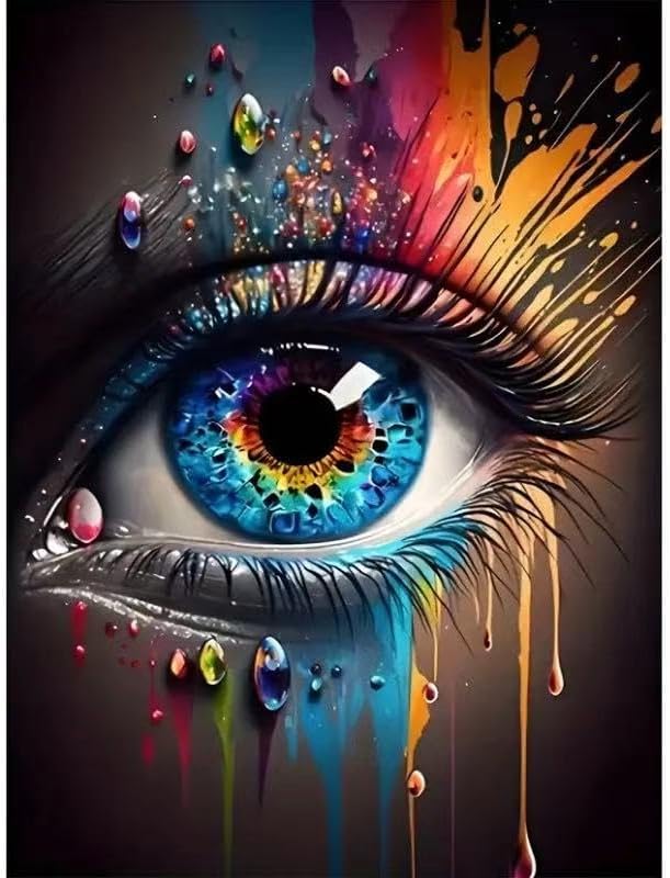 SHICERNHJ Eye Diamond Painting Kits by Unknown