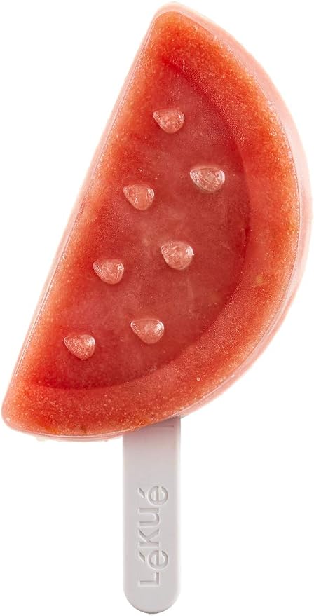 Lékué Set of 4 Tropical Popsicle & Ice Cream Molds + Sticks & Lids | Fun Shape - Image 8