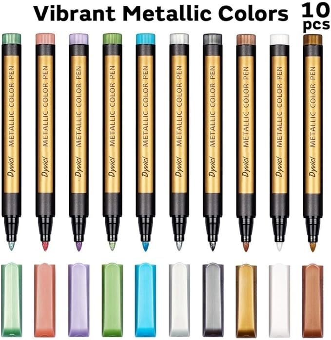 Dyvicl Metallic Marker Pens - Image 2