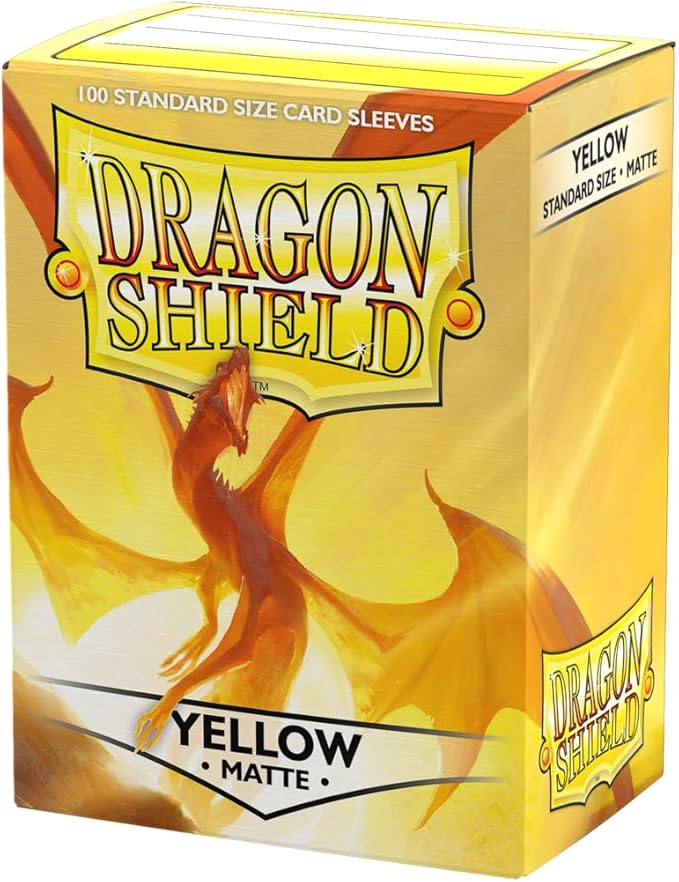 Dragon Shield | Standard Size Card Matte Sleeves | 100 CT by DragonShield