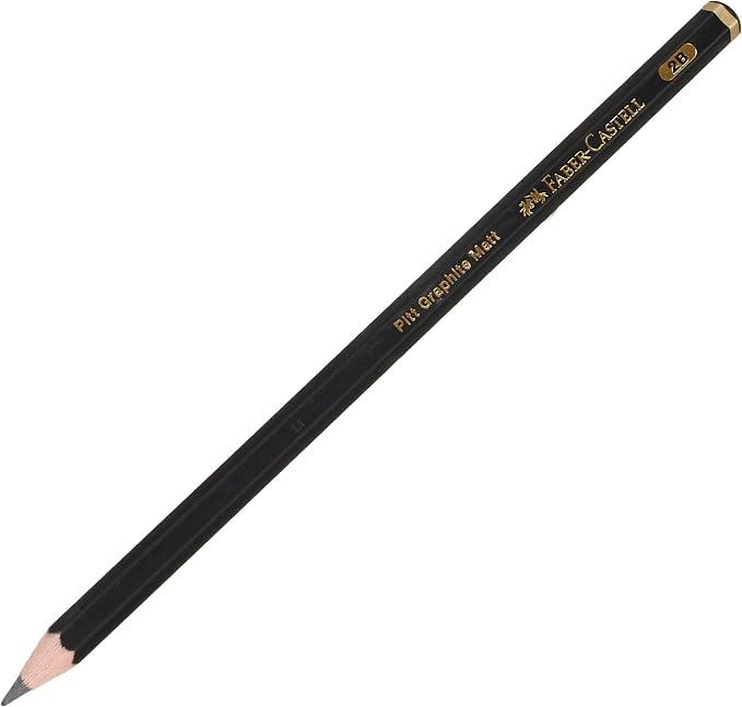Faber-Castell Art & Graphic Pitt Graphite Matt Pencil, Matt Graphite, - Image 3